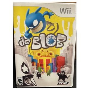 de Blob (Nintendo Wii, 2008) Tested and Works